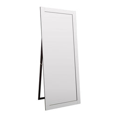 Floor Standing Mirror With Bevelled Edge