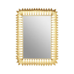 Merlin Gold Leaf Frame Wall Mirror