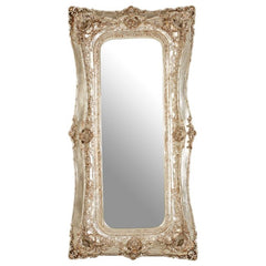 Marseille Champagne Rectangular Wall Mirror