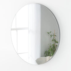 Yearn Mirrors Delicacy / Mantle / Large / Plain Silver Mirror 91cm x 120cm