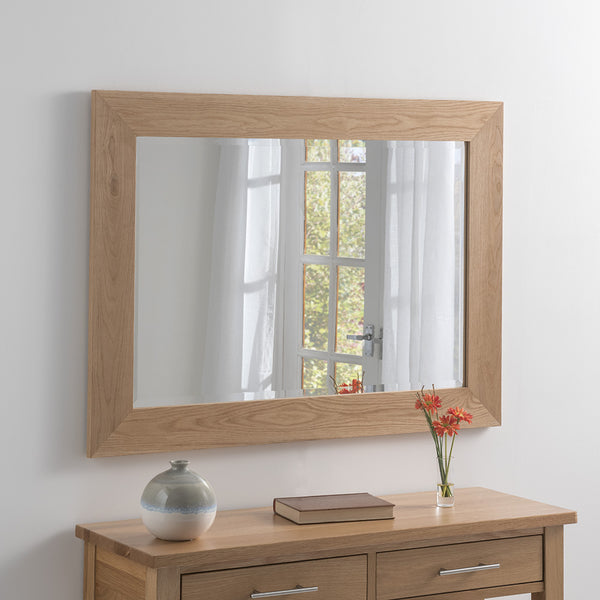 Yearn Mirrors Oak Mirror 68cm x 93cm