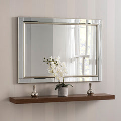 Yearn Mirrors Silver Rectangle Mirror 45cm x 137cm